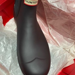 Men’s black original Hunter Chelsea boot